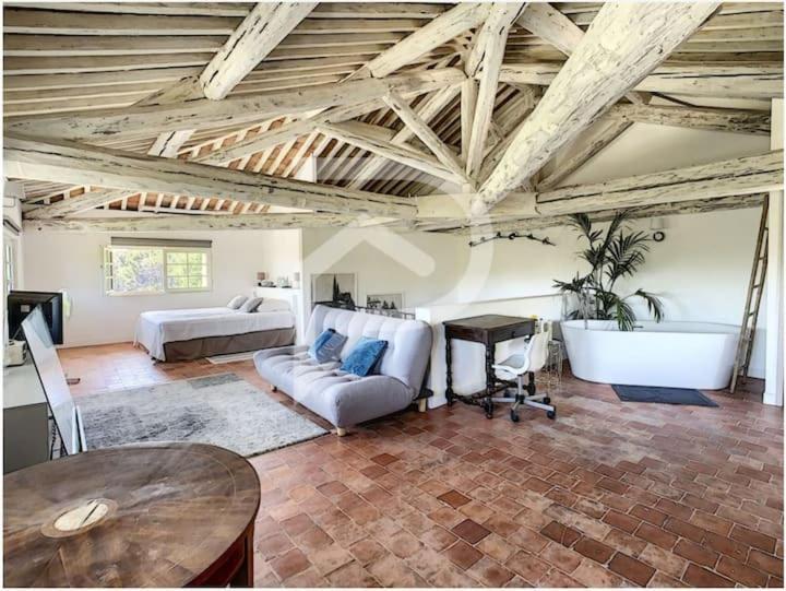 Vila Mas Brun Saint-Cyr-sur-Mer Exteriér fotografie