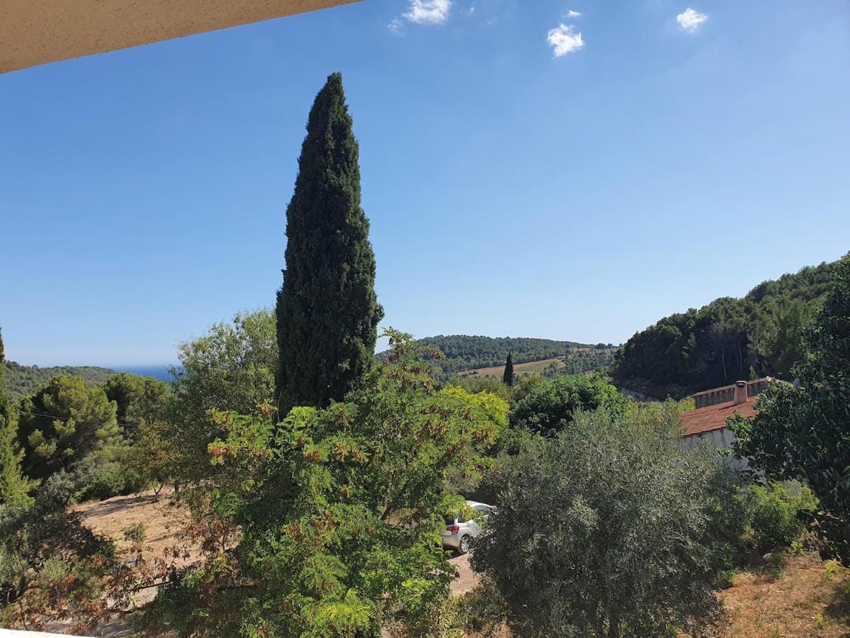 Vila Mas Brun Saint-Cyr-sur-Mer Exteriér fotografie
